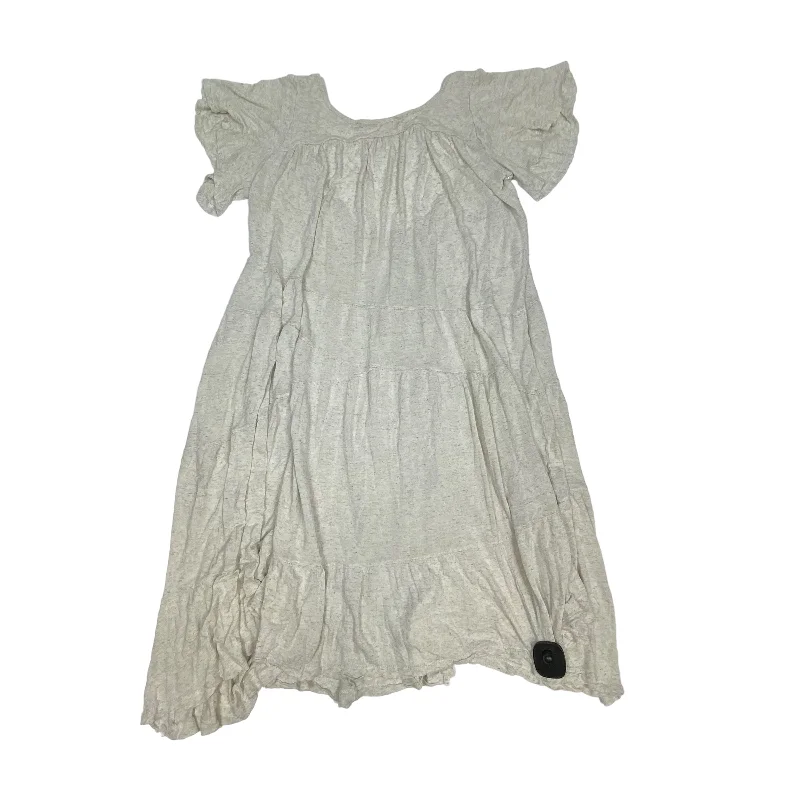 Dress Casual Midi By Free People In Cream, Size: Xs Fashionable Casual Midi Dress