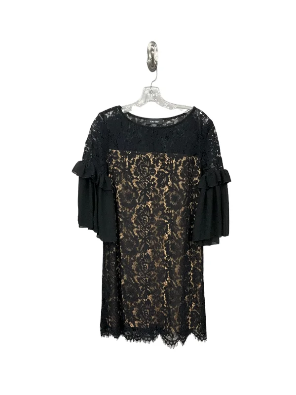 Dress Party Midi By Karen Kane In Black, Size: S Fashionable Chiffon Midi Dress