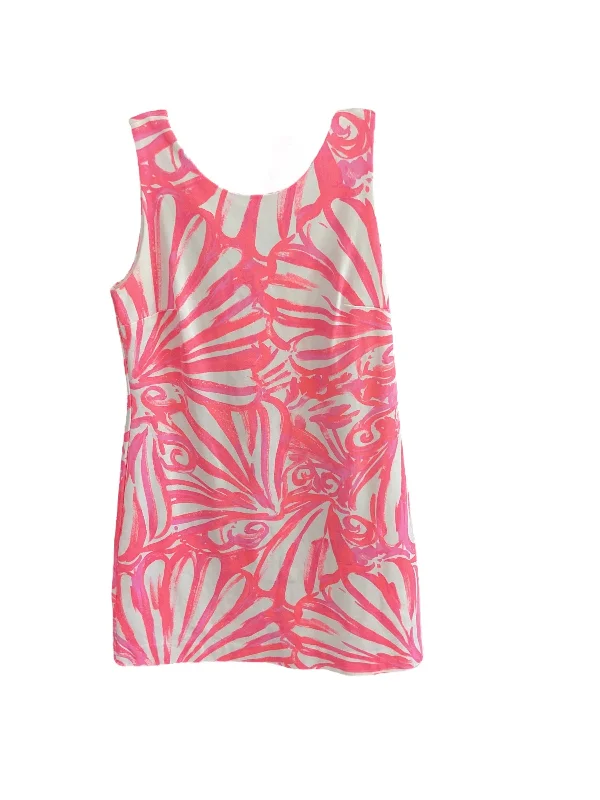Dress Party Midi By Lilly Pulitzer In Pink, Size: M Elegant Sleeveless Midi Dress