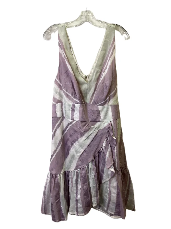 Dress Party Midi By Rebecca Taylor In Purple, Size: Xl Comfortable Ruched Midi Dress Dress Party Midi By Rebecca Taylor In Purple, Size: Xl Comfortable Ruched Midi Dress