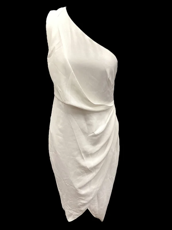 Dress Party Midi By Significant Other In White, Size: 4 Stylish Vintage Midi Dress