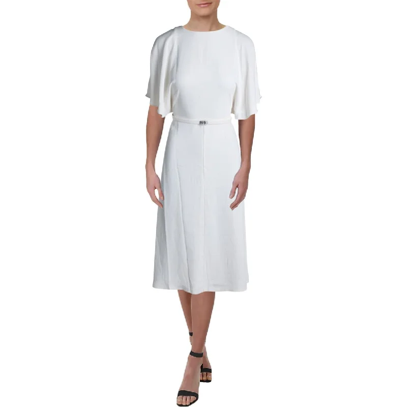 Lauren Ralph Lauren Womens Fayola Split Sleeves Midi Cocktail Dress Stylish Long Sleeve Floral Midi Dress Lauren Ralph Lauren Womens Fayola Split Sleeves Midi Cocktail Dress Stylish Long Sleeve Floral Midi Dress